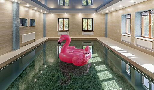 Дом с бассейном в ТСН Успенское