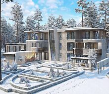 Дом без отделки в Агаларов Эстейт