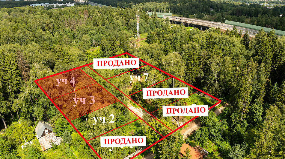 Лесной участок в Трудовой Южной