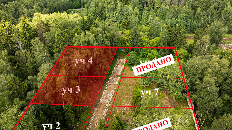 Лесной участок в Трудовой Южной