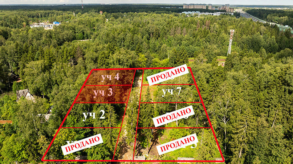 Лесной участок в Трудовой Южной