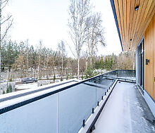 Новый дом около леса 9 км от МКАД