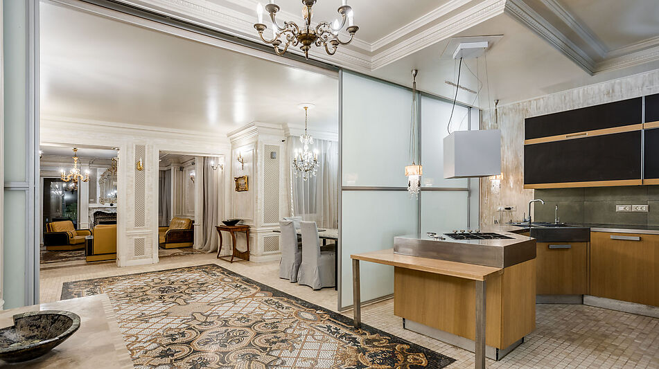 Таунхаус на большом участке