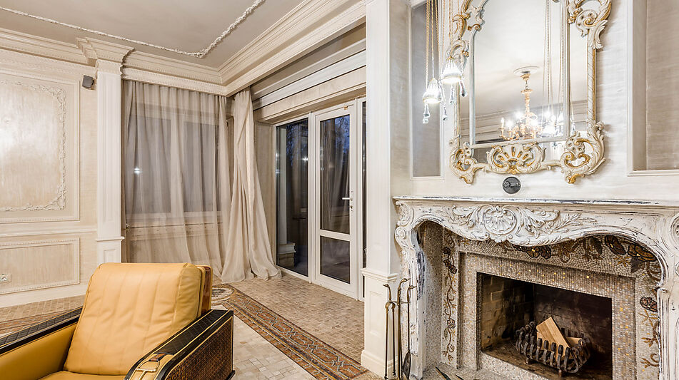 Таунхаус на большом участке