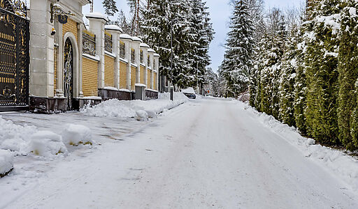 Дом в окружении реликтовых сосен.