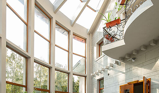 Усадьба в поселке Аксаково