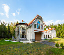 Усадьба в поселке Аксаково