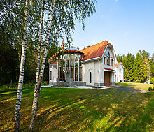 Усадьба в поселке Аксаково