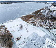 Дом у воды в КП Рузские дачи