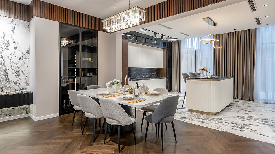 Стильный таунхаус в КП Парк Фонтэ