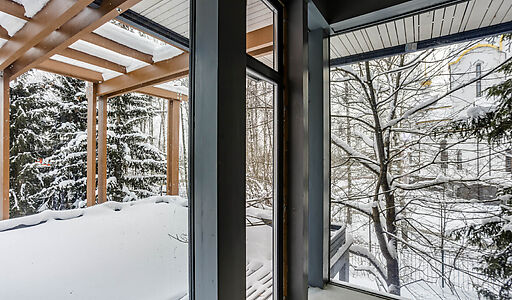 Новый фахверк в кп Княжье Озеро