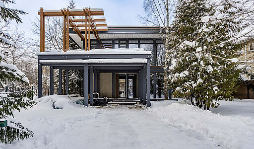 Новый фахверк в кп Княжье Озеро