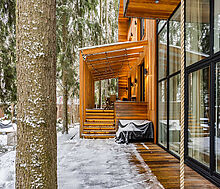 Дом в сосновом лесу в Липка ССПК