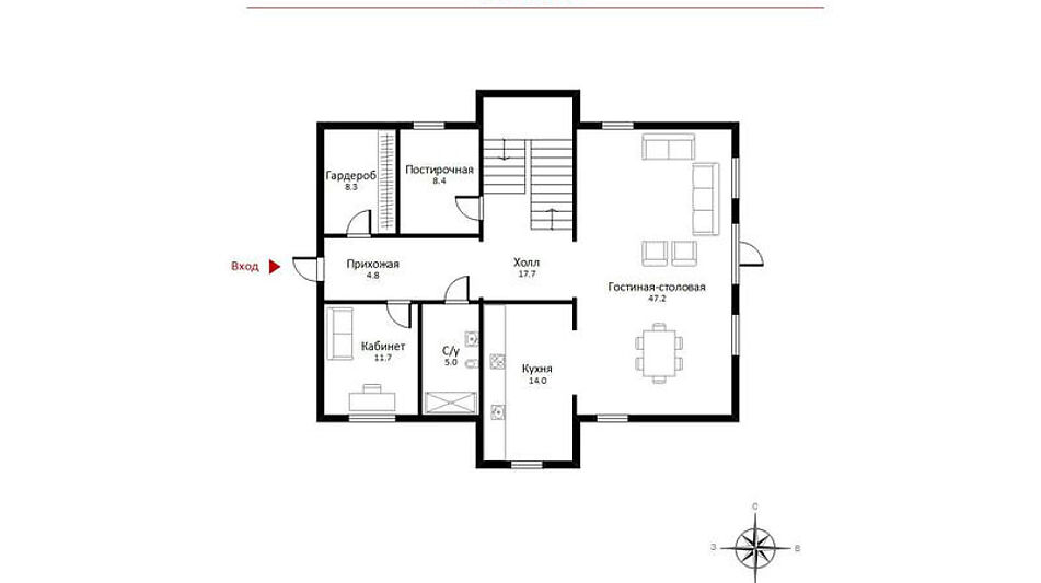 Современный дом в КП Рига Парк