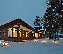 Одноэтажный дом в СК Липка