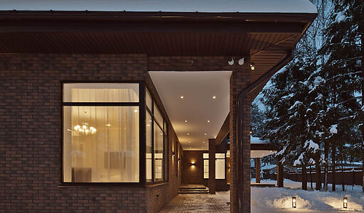 Одноэтажный дом в СК Липка