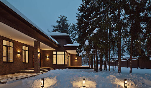 Одноэтажный дом в СК Липка