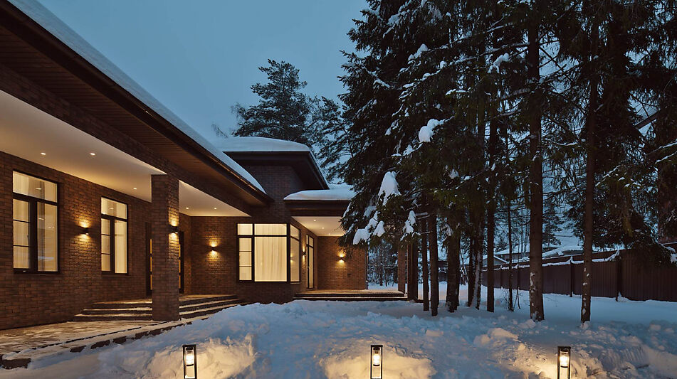 Одноэтажный дом в СК Липка