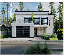 Новый дом под отделку Коттон Вэй