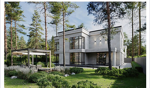 Новый дом под отделку Коттон Вэй