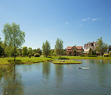 Дом с видом на озеро в КП Пестово