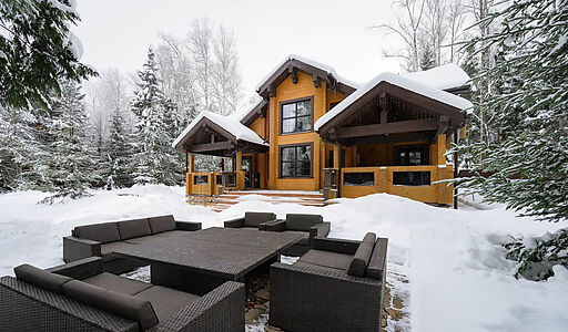 Деревянный дом в Назарьево ДПК