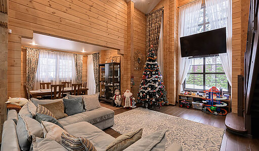 Деревянный дом в Назарьево ДПК