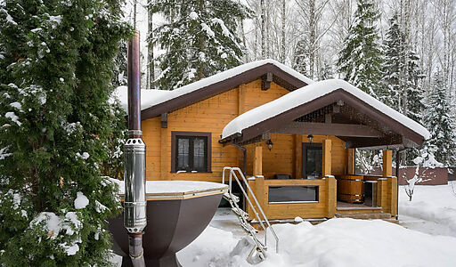 Деревянный дом в Назарьево ДПК