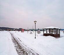 Деревянный дом в КП Павловы озера