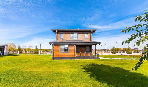 Деревянный дом в КП Павловы озера