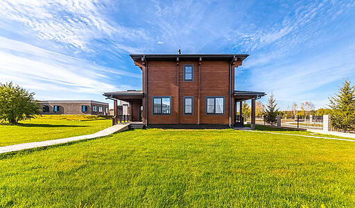 Деревянный дом в КП Павловы озера