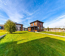 Деревянный дом в КП Павловы озера