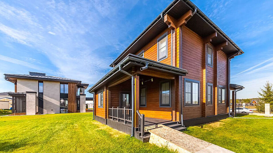 Деревянный дом в КП Павловы озера