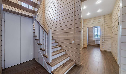 Деревянный дом в КП Павловы озера