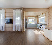 Деревянный дом в КП Павловы озера