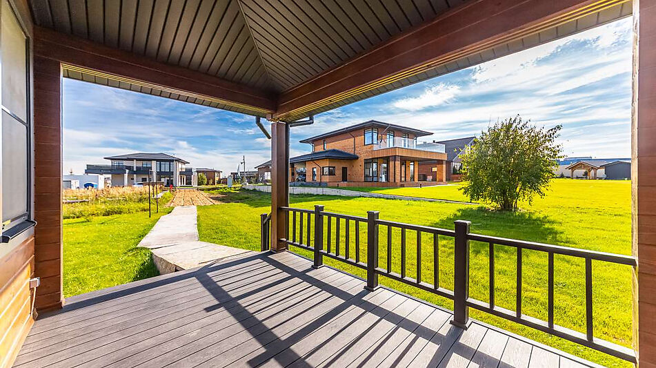 Деревянный дом в КП Павловы озера