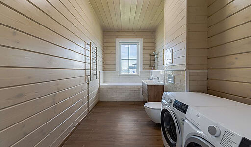 Деревянный дом в КП Павловы озера