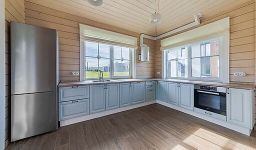 Деревянный дом в КП Павловы озера