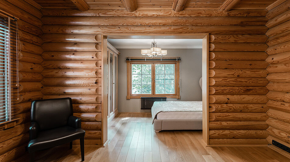 Деревянный дом в КП Дрофа