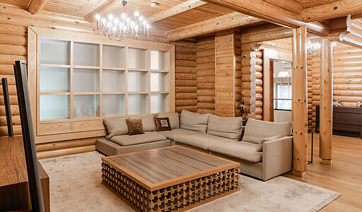 Деревянный дом в КП Дрофа