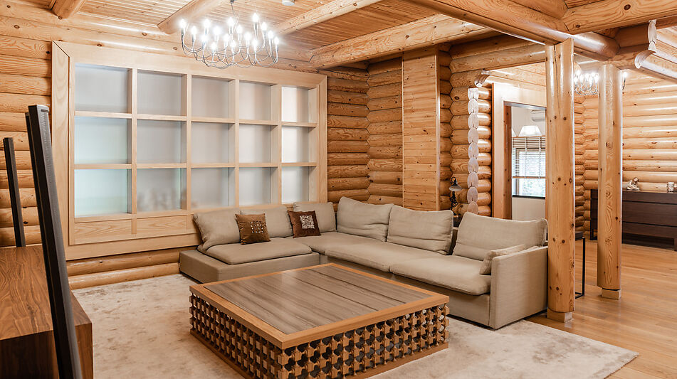 Деревянный дом в КП Дрофа