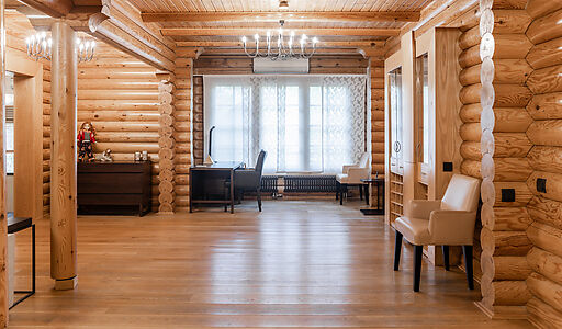 Деревянный дом в КП Дрофа