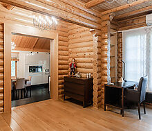 Деревянный дом в КП Дрофа