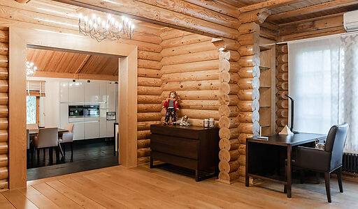 Деревянный дом в КП Дрофа