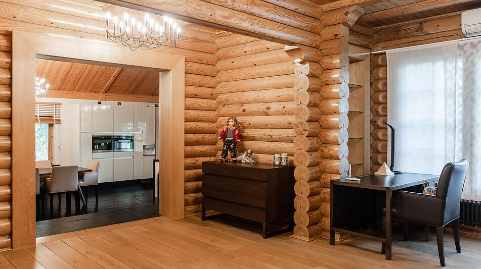 Деревянный дом в КП Дрофа