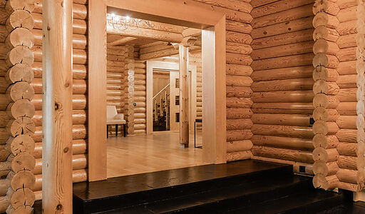 Деревянный дом в КП Дрофа