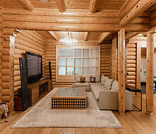 Деревянный дом в КП Дрофа