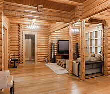 Деревянный дом в КП Дрофа