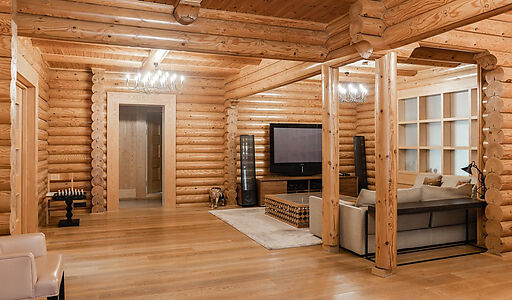 Деревянный дом в КП Дрофа