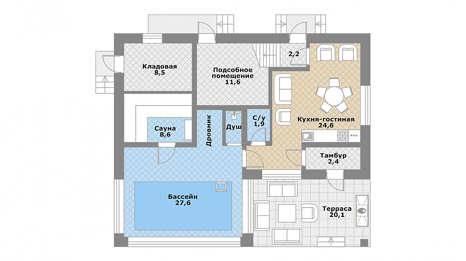 Дом в КП Променад